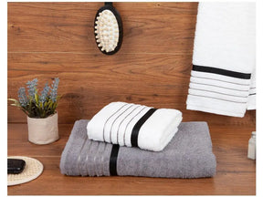 Jogo de toalhas de banho Veluna - 3 peças